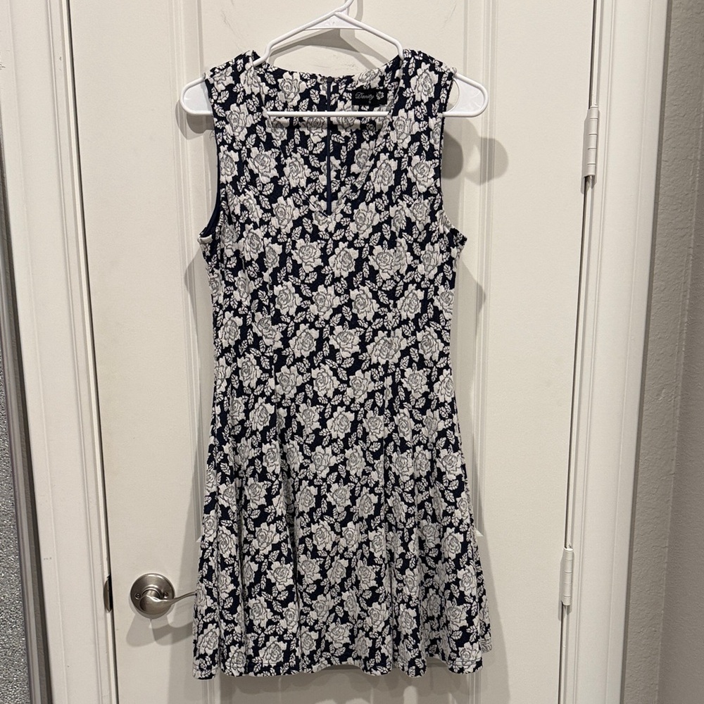 Danity, Size S, Floral Sleeveless Dress